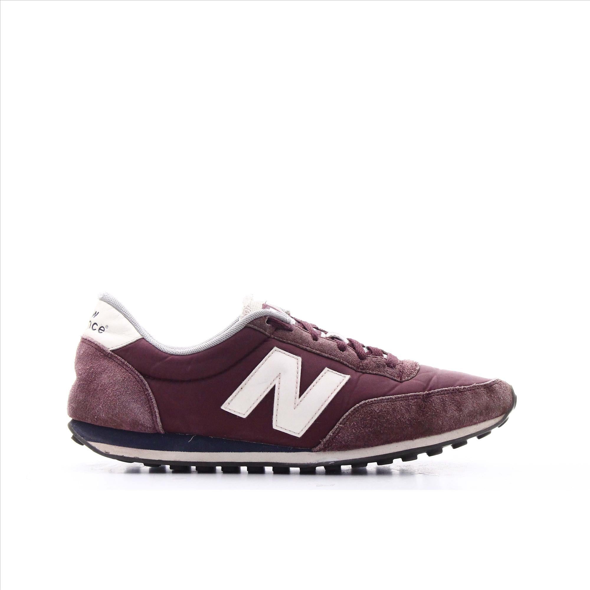 Sneakers New Balance 410 Granate Running Shoes Burgundy New