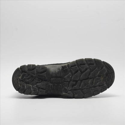 BLACK SUEDE STEEL TOE SAFETY SHOES (Original USA Imported)