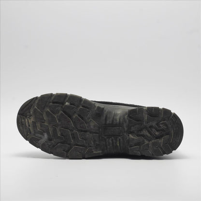 BLACK SUEDE STEEL TOE SAFETY SHOES (Original USA Imported)