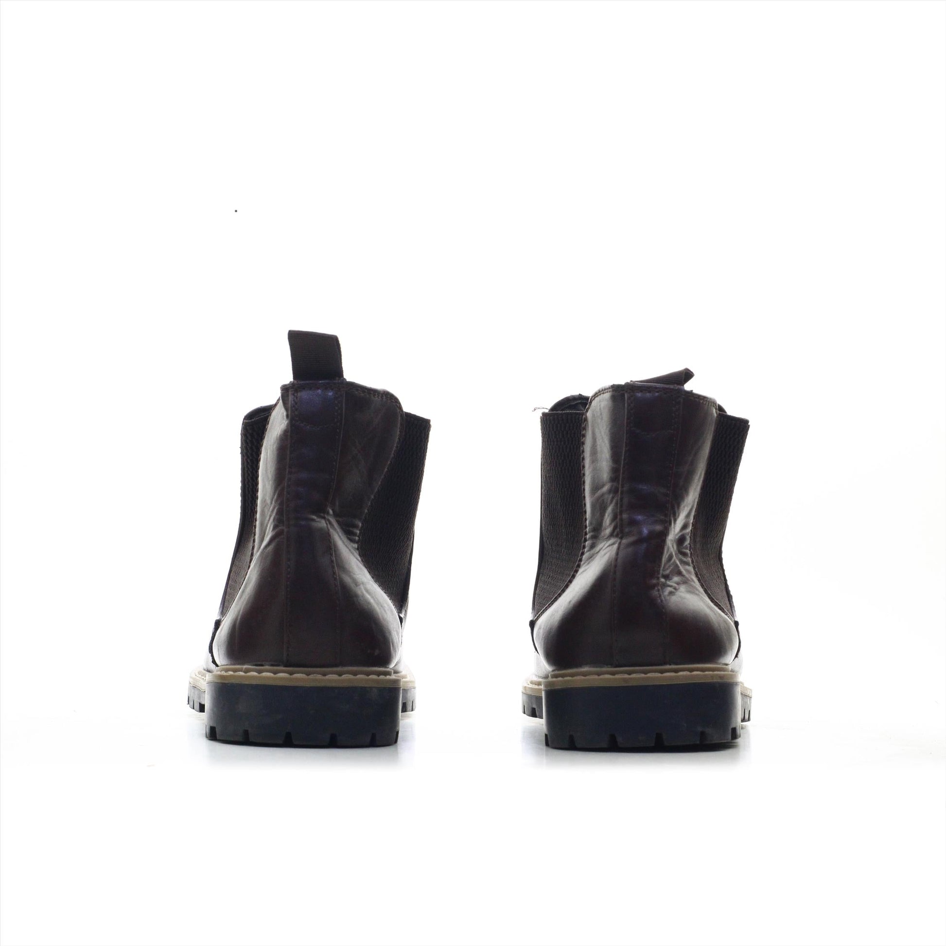 PRIMARK CHELSEA LEATHER BOOTS (Original USA Imported)