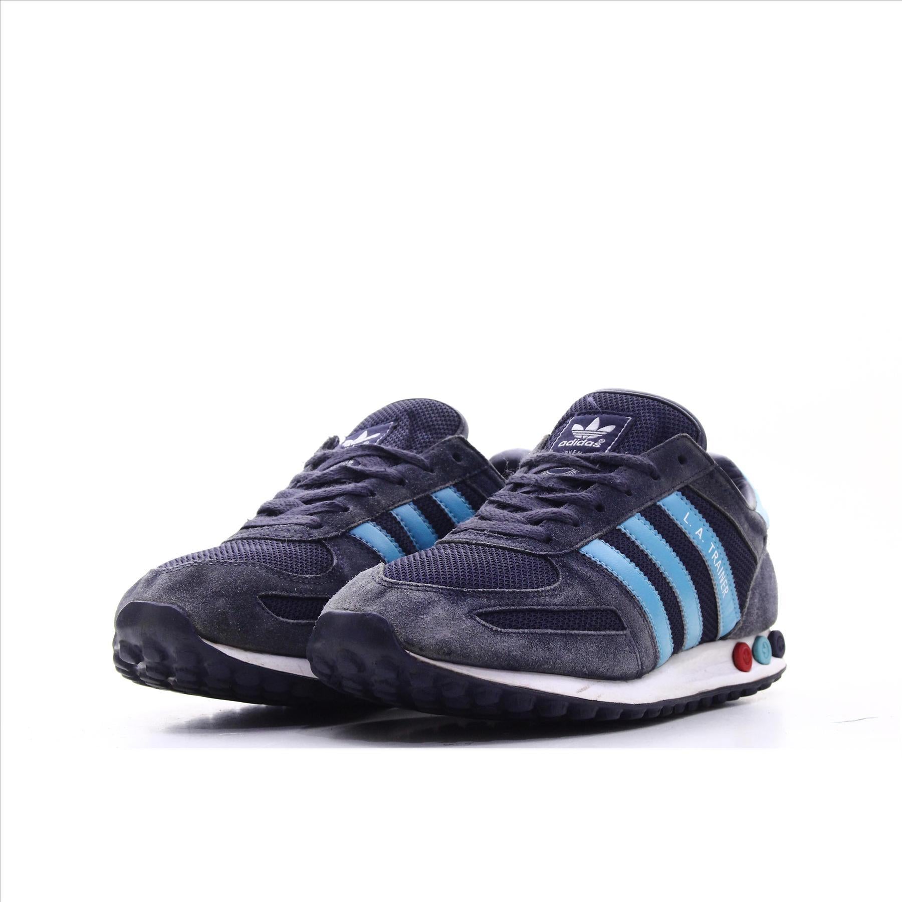 Adidas la trainer silver on sale