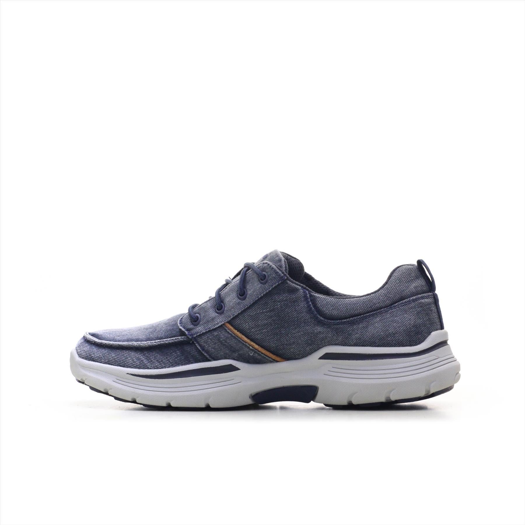 Skechers Relaxed Fit Air Cooled Memory Foam Denim (ORIGINAL)