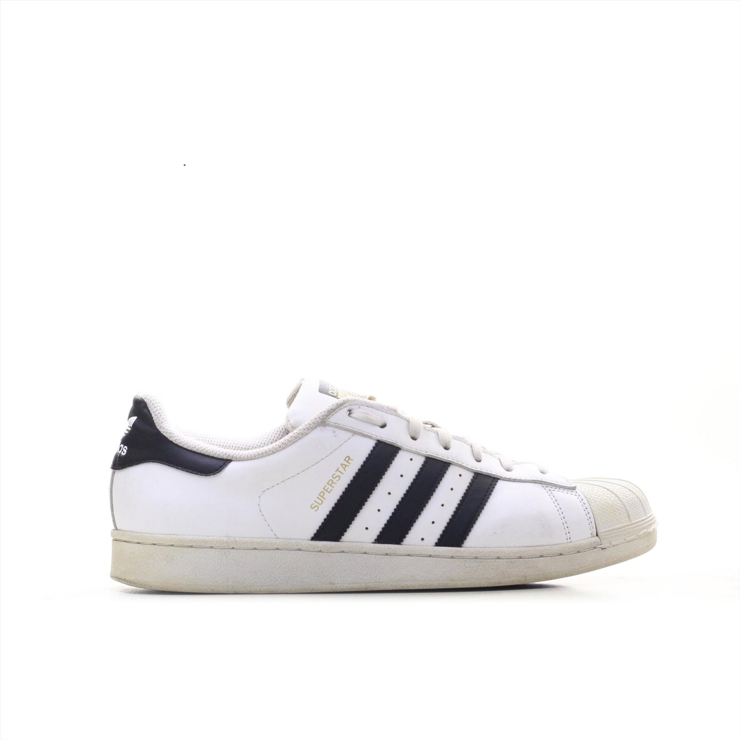 ADIDAS SUPERSTAR GOLD WHITE EDITION (Original USA Imported)