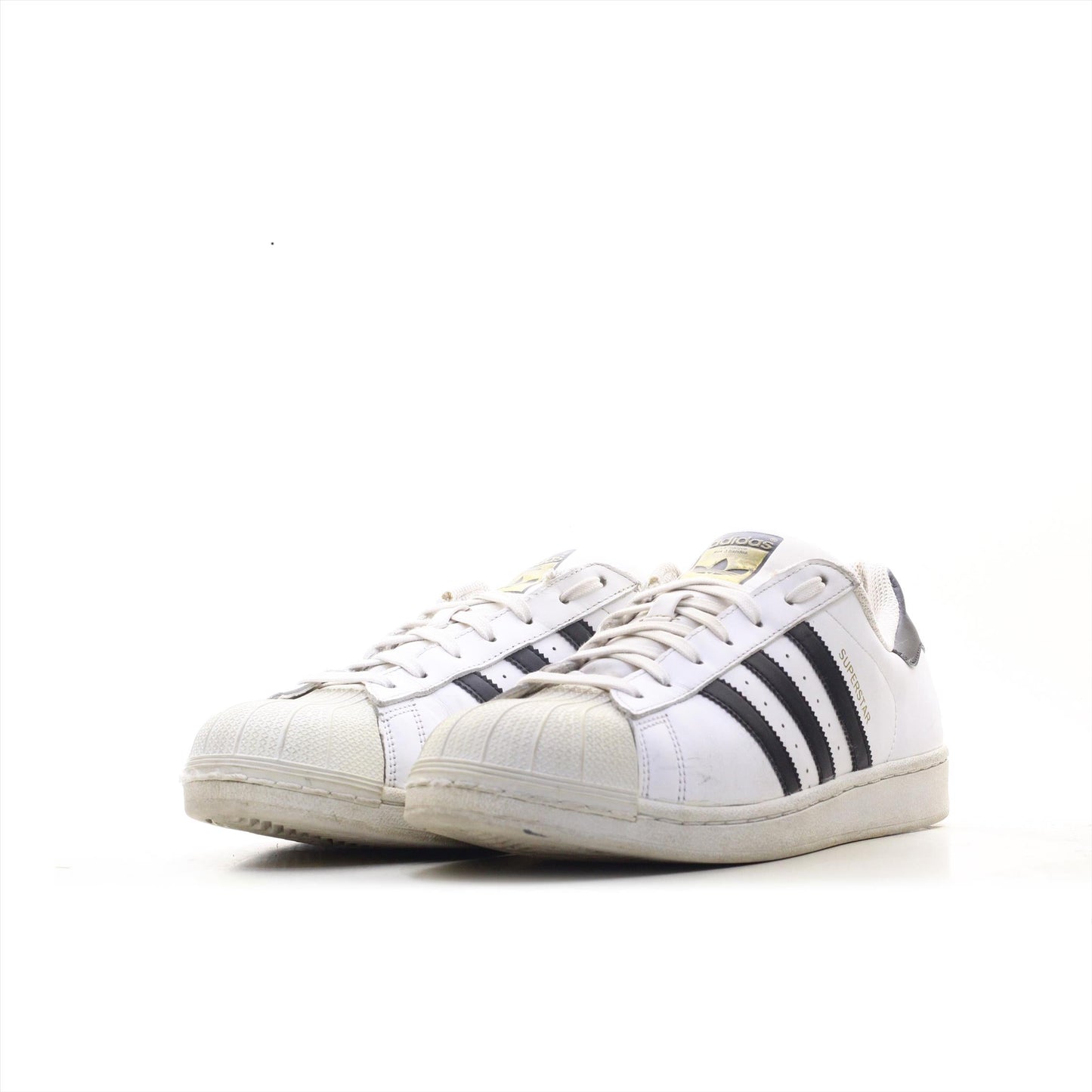 ADIDAS SUPERSTAR GOLD WHITE EDITION (Original USA Imported)