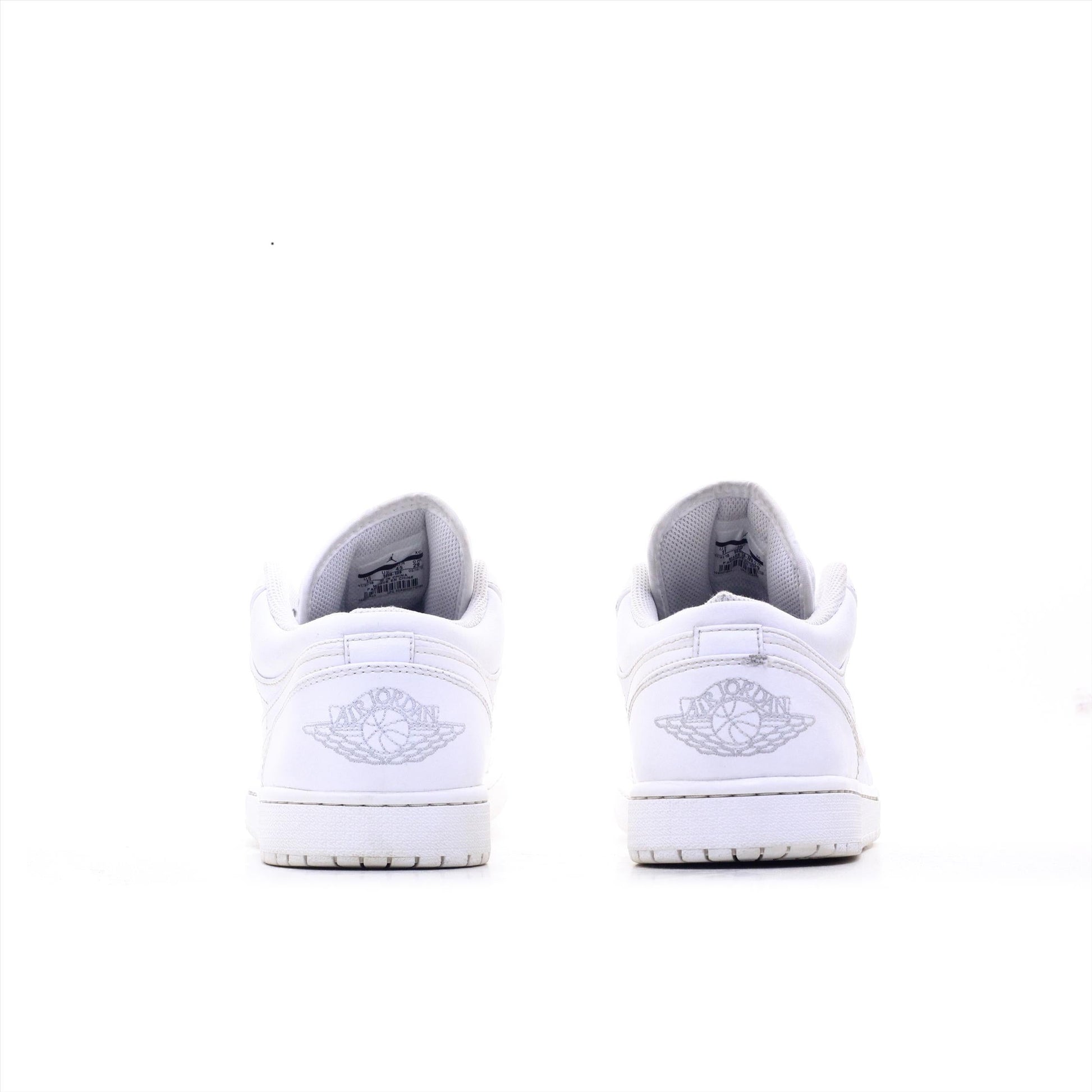 NIKE AIR JORDAN 1 LOW TRIPPLE WHITE (Original USA Imported)