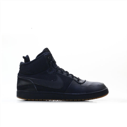 NIKE COURT BOROUGH MID TRIPPLE BLACK (Original USA Imported)