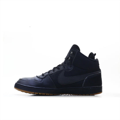 NIKE COURT BOROUGH MID TRIPPLE BLACK (Original USA Imported)