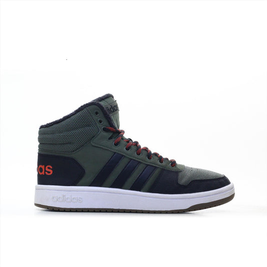 ADIDAS HOOPS 2.0 MID GREEN ARMY (Original USA Imported)