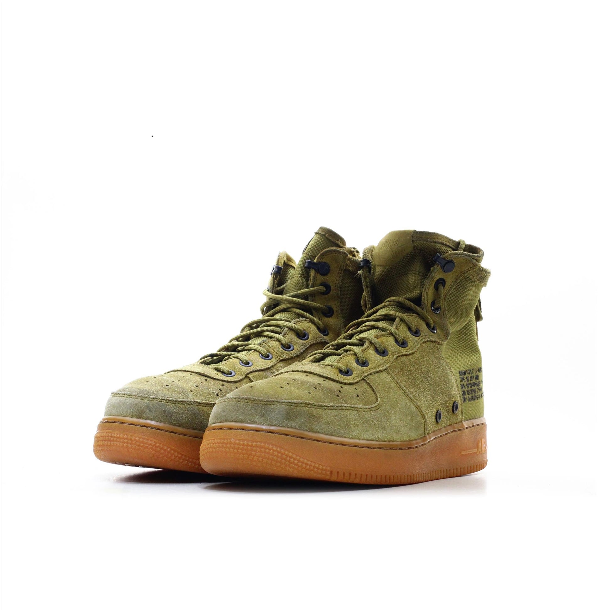 NIKE SF AIR FORCE 1 SUEDE OLIVE ARMY (Original USA Imported)