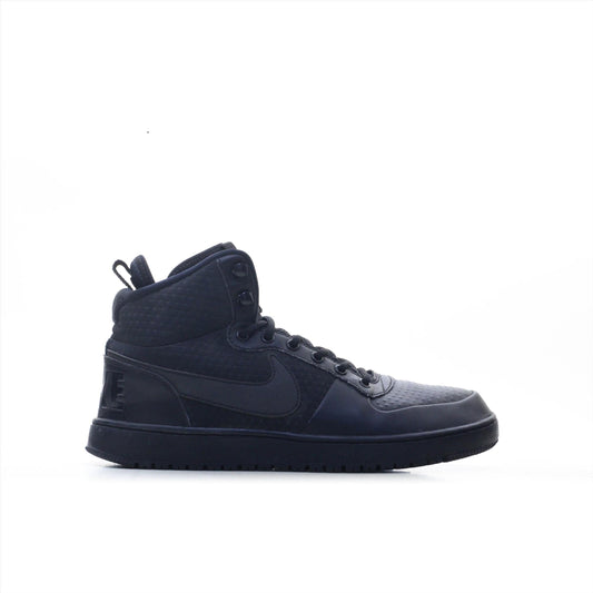 NIKE COURT BOROUGH MID WINTER TRIPPLE BLACK (Original USA Imported)