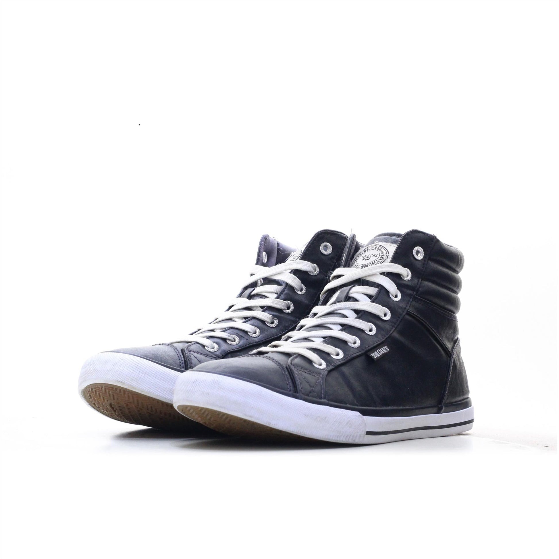 Canvas High Soulcal Sneakers Sports Direct Soulcal Canvas Low Mens Trainers SoulCal Canvas High